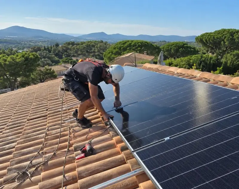 Installateur panneaux solaires Le Poizat-Lalleyriat — pose photovoltaïque sur toiture