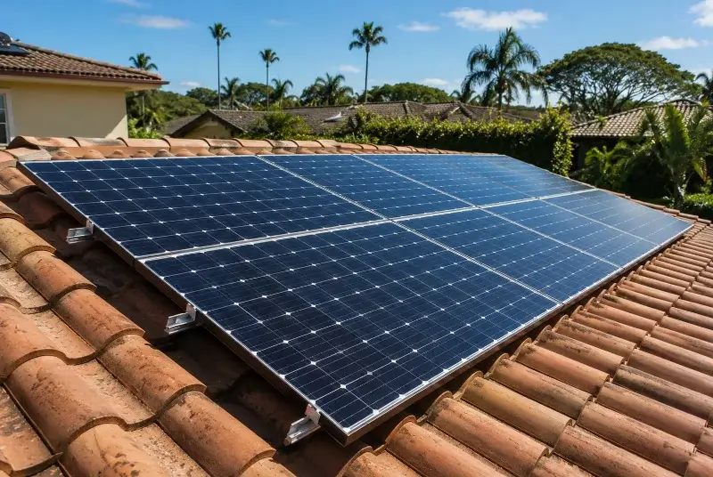 Installation de panneaux solaires au Poizat-Lalleyriat